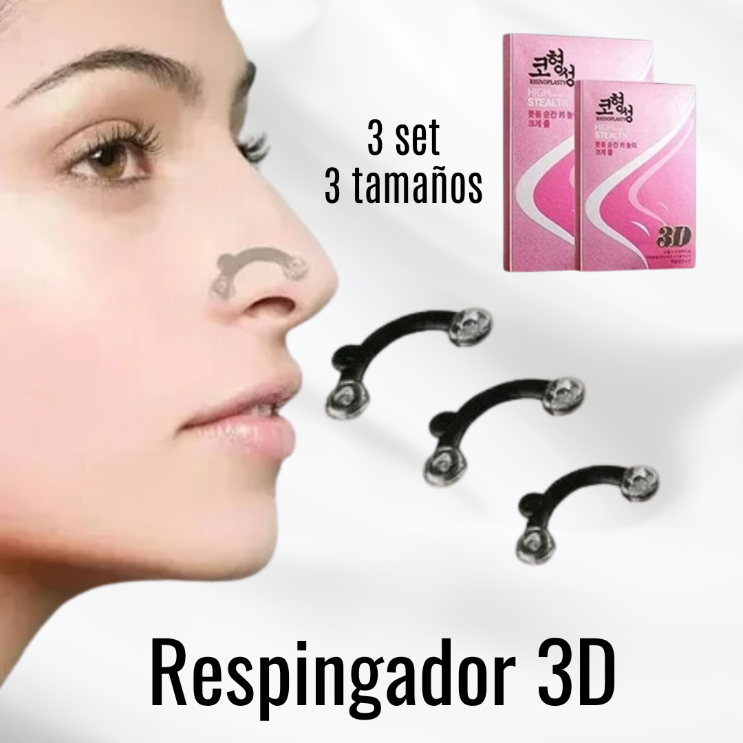 Respigador y Perfilador de Nariz 3D (3 en 1)