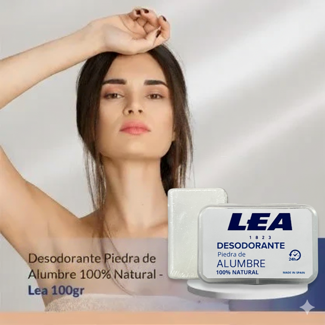 Desodorante de Piedra de Alumbre 100gr