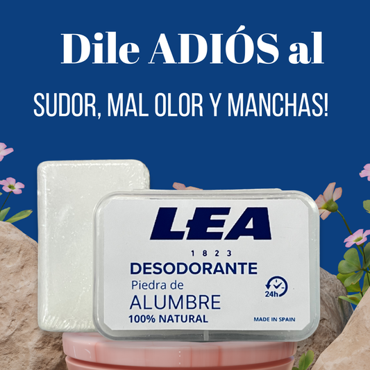 Desodorante de  Piedra de Alumbre 100gr